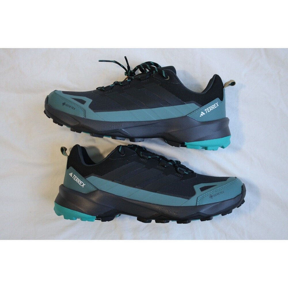 adidas Terrex Skychaser AX5 GTX Hiking Shoes Men's 11.5 Black Teal JQ2209 NWT